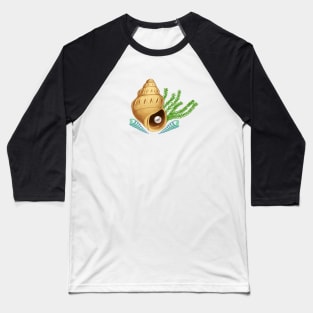 seashell Design Baseball T-Shirt